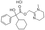 Alpha-cyclohexyl-alpha-hydroxy-benzeneacetic acid (1,4,5,6-tetrahydro-1-methyl-2-pyrimidinyl)methyl ester hydrochloride (1:1)Structure,125-52-0Structure Alpha-cyclohexyl-alpha-hydroxy-benzeneacetic acid (1,4,5,6-tetrahydro-1-methyl-2-pyrimidinyl)methyl ester hydrochloride (1:1) Structure,125-52-0Structure