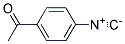 Ethanone, 1-(4-isocyanophenyl)-(9ci)Structure,125192-28-1Structure Ethanone, 1-(4-isocyanophenyl)-(9ci) Structure,125192-28-1Structure
