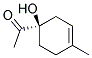 (r)-(9ci)-1-(1-羥基-4-甲基-3-環(huán)己烯-1-基)-乙酮結(jié)構(gòu)式_125254-71-9結(jié)構(gòu)式