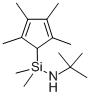 N-叔丁基-1,1-二甲基-1-(2,3,4,5-四甲基-2,4-環(huán)戊并二烯-1-基)硅胺結構式_125542-04-3結構式