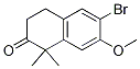 6-Bromo-7-methoxy-1,1-dimethyl-3,4-dihydronaphthalen-2(1h)-oneStructure,1256578-99-0Structure 6-Bromo-7-methoxy-1,1-dimethyl-3,4-dihydronaphthalen-2(1h)-one Structure,1256578-99-0Structure