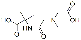 (9ci)-n-[n-(羧基甲基)-n-甲基甘氨?；鵠-2-甲基-丙氨酸結構式_125686-89-7結構式