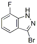 3-溴-7-氟-1H-吲唑結構式_1257853-72-7結構式