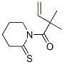 (9ci)-1-(2,2-二甲基-1-氧代-3-丁烯)-2-哌啶硫酮結(jié)構(gòu)式_125880-13-9結(jié)構(gòu)式