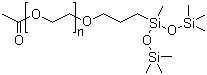 2-[Acetoxy(polyethyleneoxy)propyl]heptamethyltrisiloxane Structure,125997-17-3Structure