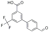 4-甲?；?5-(三氟甲基)-[1,1-聯(lián)苯]-3-羧酸結(jié)構(gòu)式_1261960-97-7結(jié)構(gòu)式