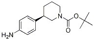 (R)-tert-butyl 3-(4-aminophenyl)piperidine-1-carboxylateStructure,1263284-59-8Structure (R)-tert-butyl 3-(4-aminophenyl)piperidine-1-carboxylate Structure,1263284-59-8Structure