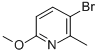 5-Bromo-2-methoxy-6-picoline Structure,126717-59-7Structure