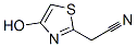 2-Thiazoleacetonitrile, 4-hydroxy-Structure,126743-35-9Structure 2-Thiazoleacetonitrile, 4-hydroxy- Structure,126743-35-9Structure