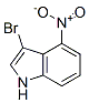 3-溴-4-硝基吲哚結(jié)構(gòu)式_126807-08-7結(jié)構(gòu)式