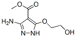 (9ci)-3-氨基-5-(2-羥基乙氧基)-1H-吡唑-4-羧酸甲酯結構式_126865-27-8結構式