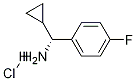 (R)-環(huán)丙基(4-氟苯基)甲胺鹽酸鹽結(jié)構(gòu)式_1269437-73-1結(jié)構(gòu)式