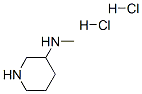 3-Methylaminopiperidine dihydrochloride Structure,127294-77-3Structure