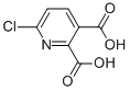 6-Chloro-2,3-pyridinedicarboxylic acid Structure,127437-44-9Structure
