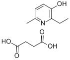 2-Ethyl-6-methyl-3-hydroxypyridine succinateStructure,127464-43-1Structure 2-Ethyl-6-methyl-3-hydroxypyridine succinate Structure,127464-43-1Structure