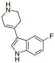 5-氟-3-(1,2,3,6-四氫吡啶-4-基)-1H-吲哚結構式_127626-06-6結構式