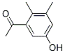 Ethanone, 1-(5-hydroxy-2,3-dimethylphenyl)-(9ci)Structure,127701-70-6Structure Ethanone, 1-(5-hydroxy-2,3-dimethylphenyl)-(9ci) Structure,127701-70-6Structure
