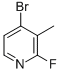 Pyridine, 4-bromo-2-fluoro-3-methyl-Structure,128071-79-4Structure Pyridine, 4-bromo-2-fluoro-3-methyl- Structure,128071-79-4Structure