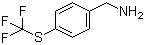 4-(Trifluoromethylthio)benzylamine Structure,128273-56-3Structure