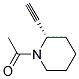 (s)-1-乙?；?2-乙炔哌啶結(jié)構(gòu)式_128960-04-3結(jié)構(gòu)式