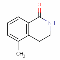 5-Methyl-3,4-dihydroisoquinolin-1(2H)-oneStructure,129075-56-5Structure 5-Methyl-3,4-dihydroisoquinolin-1(2H)-one Structure,129075-56-5Structure