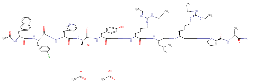 GanirelixStructure,129311-55-3Structure Ganirelix Structure,129311-55-3Structure