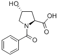 Trans-1-benzoyl-4-hydroxyl-L-proline Structure,129512-75-0Structure