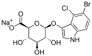 5-Bromo-4-chloro-3-indolyl-beta-D-glucuronide sodium salt Structure,129541-41-9Structure