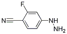 2-氟-4-肼基-苯甲腈結(jié)構(gòu)式_129946-64-1結(jié)構(gòu)式