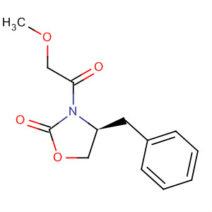2-Oxazolidinone, 3-(2-methoxyacetyl)-4-(phenylmethyl)-, (4s)-Structure,129952-14-3Structure 2-Oxazolidinone, 3-(2-methoxyacetyl)-4-(phenylmethyl)-, (4s)- Structure,129952-14-3Structure