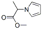 1H-pyrrole-1-aceticacid,alpha-methyl-,methylester(9ci) Structure,130016-69-2Structure