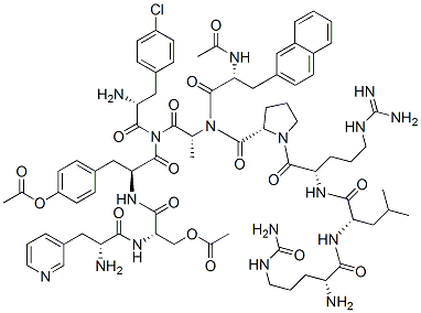 Cetrorelix acetateStructure,130143-01-0Structure Cetrorelix acetate Structure,130143-01-0Structure