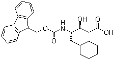 (3S,4s)-4-((((9h-fluoren-9-yl)methoxy)carbonyl)amino)-5-cyclohexyl-3-hydroxypentanoic acidStructure,130597-31-8Structure (3S,4s)-4-((((9h-fluoren-9-yl)methoxy)carbonyl)amino)-5-cyclohexyl-3-hydroxypentanoic acid Structure,130597-31-8Structure
