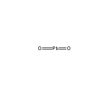 Lead dioxideStructure,1309-60-0Structure Lead dioxide Structure,1309-60-0Structure