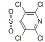 2,3,5,6-Tetrachloro-4-(methylsulphonyl)pyridine; Tetrachloro-4-(methylsulfonyl)pyridineStructure,13108-52-6Structure 2,3,5,6-Tetrachloro-4-(methylsulphonyl)pyridine; Tetrachloro-4-(methylsulfonyl)pyridine Structure,13108-52-6Structure
