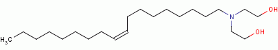 Ethanol, 2,2-(9-octadecenylimino)bis-, (z)- Structure,13127-82-7Structure