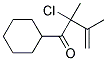 3-Buten-1-one, 2-chloro-1-cyclohexyl-2,3-dimethyl-(9ci)Structure,131353-06-5Structure 3-Buten-1-one, 2-chloro-1-cyclohexyl-2,3-dimethyl-(9ci) Structure,131353-06-5Structure