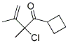 3-Buten-1-one, 2-chloro-1-cyclobutyl-2,3-dimethyl-(9ci)Structure,131353-07-6Structure 3-Buten-1-one, 2-chloro-1-cyclobutyl-2,3-dimethyl-(9ci) Structure,131353-07-6Structure