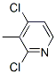 2,4-Dichloro-3-picolineStructure,132097-09-7Structure 2,4-Dichloro-3-picoline Structure,132097-09-7Structure