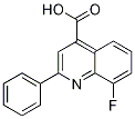 8-氟-2-苯基喹啉-4-羧酸結構式_132132-53-7結構式