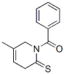 (7ci,8ci)-1-苯甲酰基-3,6-二氫-5-甲基-2(1H)-吡啶硫酮結(jié)構(gòu)式_13250-44-7結(jié)構(gòu)式