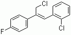 Z-1-氯-3-(2-氯苯基)-2-(4-氟苯基)-2-丙烯結(jié)構(gòu)式_133001-05-5結(jié)構(gòu)式