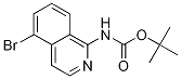N-boc-5-bromoisoquinolin-1-amineStructure,1330754-23-8Structure N-boc-5-bromoisoquinolin-1-amine Structure,1330754-23-8Structure
