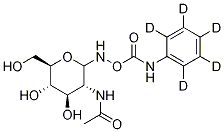 (Z)-o-(2-acetamido-2-deoxy-d-glucopyranosylidene)amino n-phenyl-d5-carbamateStructure,1331383-16-4Structure (Z)-o-(2-acetamido-2-deoxy-d-glucopyranosylidene)amino n-phenyl-d5-carbamate Structure,1331383-16-4Structure