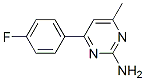 4-(4-氟苯基)-6-甲基-2-氨基嘧啶結(jié)構(gòu)式_133256-49-2結(jié)構(gòu)式