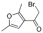 Ethanone, 2-bromo-1-(2,5-dimethyl-3-furanyl)-(9ci)Structure,133674-62-1Structure Ethanone, 2-bromo-1-(2,5-dimethyl-3-furanyl)-(9ci) Structure,133674-62-1Structure