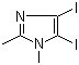 4,5-Diiodo-1,2-dimethylimidazoleStructure,13369-82-9Structure 4,5-Diiodo-1,2-dimethylimidazole Structure,13369-82-9Structure