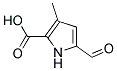 5-甲?；?3-甲基-1H-吡咯-2-羧酸結(jié)構(gòu)式_134209-74-8結(jié)構(gòu)式