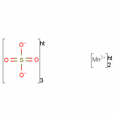 二錳三(硫酸鹽)結(jié)構(gòu)式_13444-72-9結(jié)構(gòu)式