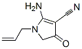 (9ci)-2-氨基-4,5-二氫-4-氧代-1-(2-丙烯基)-1H-吡咯-3-甲腈結(jié)構(gòu)式_134518-34-6結(jié)構(gòu)式